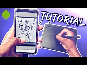 How To Make ANIMATIONS ON ANDROID Using a Drawing Tablet! (Gaomon S620)