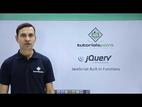 JQuery - JavaScript Built-in Functions