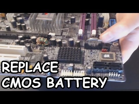 How To Change The CMOS Battery In Your Desktop Computer EASY