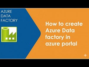 How to Create Azure Data Factory (ADF) | Step-by-Step Tutorial for Beginners