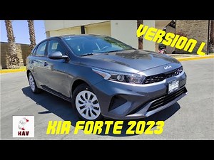 Kia FORTE 2023 Versión L (Versión de ENTRADA) PRUEBA DE MANEJO.