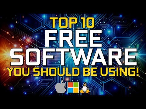 Top 10 Best FREE SOFTWARE You Should Be Using!