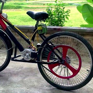 I turned a washing machine motor into a high-speed bike engine — it actually works! #bicycle #creativity #welding #technology #diy | Delta Gaming