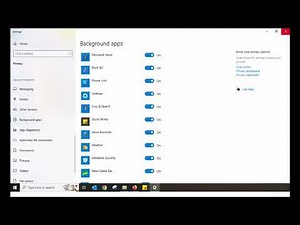Background apps that slow down computer performance - How To guide.