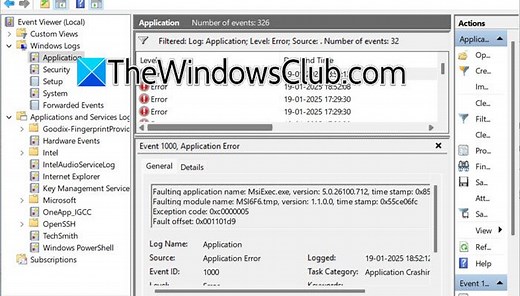 How to fix Faulting application name errors in Windows 11?