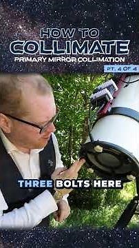 Newtonian Telescope Collimation Part 2