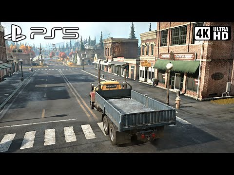 SNOWRUNNER | PS5 Gameplay (4K 60FPS)