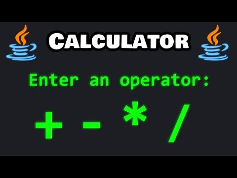 Let's code a simple calculator with Java! 🖩
