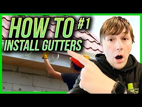 How to Install Gutters (Part 1) - DIY Professional Installation Instructions