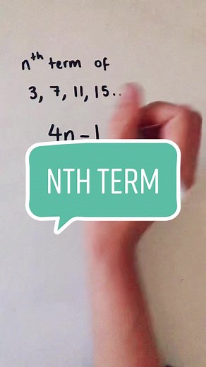 Find the Nth Term of a Sequence: Math Revision