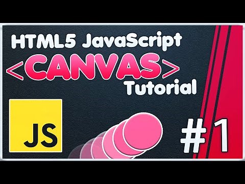 HTML5 Canvas JavaScript Tutorial | Creating Objects + Canvas Basics [#1]