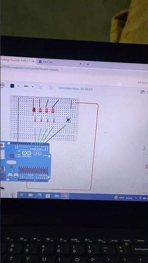 Control LEDs using push button||Switch case in Arduino program