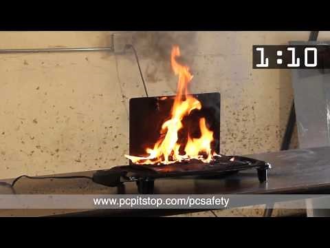 Exploding Laptop - Lithium Ion Battery