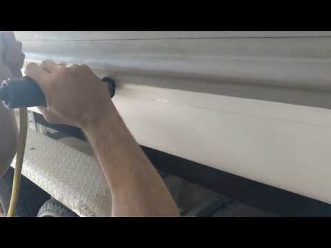 Removing Glue from Hypalon Inflatable Boat
