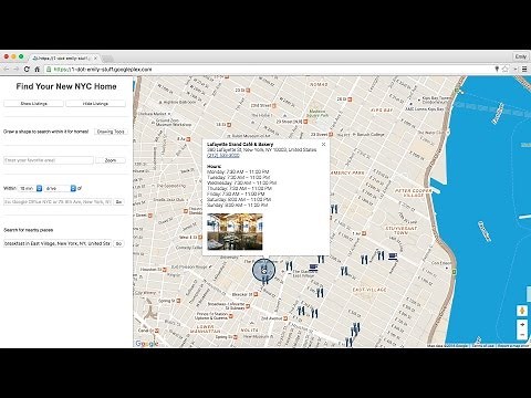 Google Maps APIs: Location Features in Web Sites