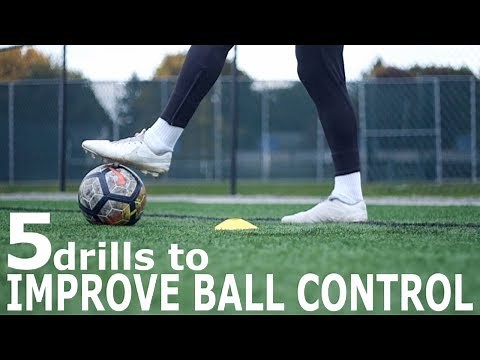 5 Drills To Improve Ball Control | Advanced Ball Mastery Exercises For Footballers