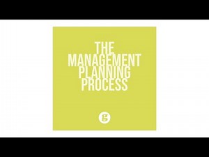 The Management Planning Process