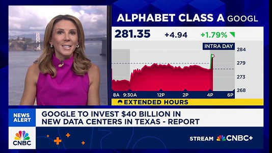 Google reportedly investing $40 billion in new Texas data centers