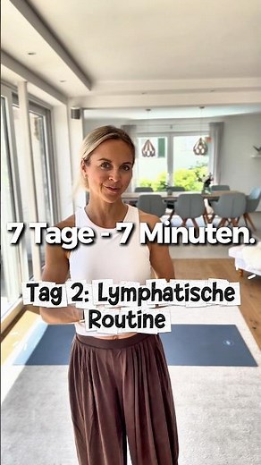 7 Minute Lymph Flow ☀️ Activate Lymphatic System & Reduce Water Retention