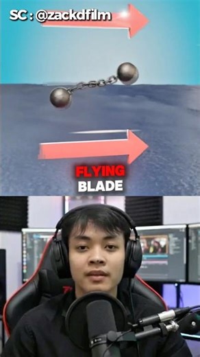 The Illegal Flying Blade ⛓️ #Shorts #History