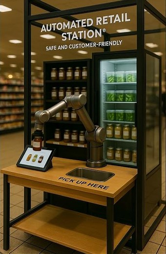 Automated Retail Revolution: Smart Shopping with Robotics!