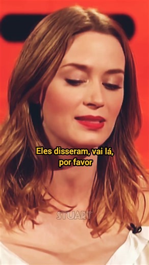 Emily Blunt NERVOUS speaking FRENCH...
