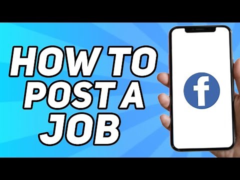 How to Post a Job in Facebook (Full Guide)