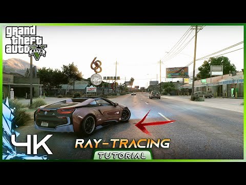 4K How to install Ray Tracing Nvidia in GTA 5? (FREE) Tutorial Class [Showcase Cinema] RESHADE PACK