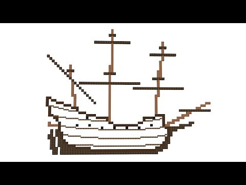Minecraft Ship Building Guide #1 Plan