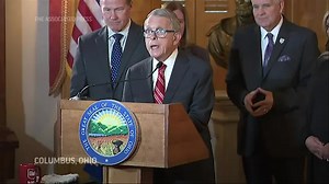 Gov. DeWine honors Bills' Hamlin after collapse