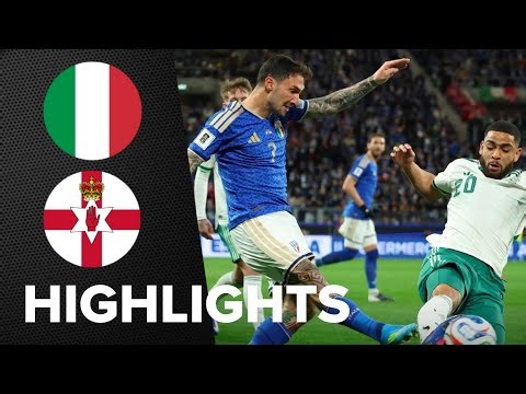 Sandro TONALI !! 2-0 Italia vs Northern Ireland Highlights European Qualifiers Worldcup 2026