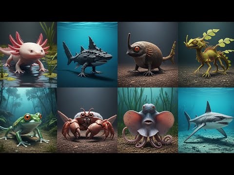 Top 8 Real-Life Animals That Look Like Aliens 👽 Explained in 2 Minutes 03 Seconds!#seacreatures