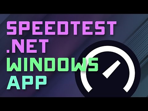 Check your Internet Speed with SpeedTest.net Windows APP - Free Software