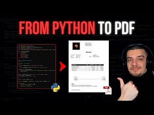Create PDFs with Pure Python - Perfect For Document Automation