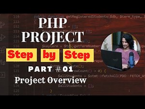 PHP project step by step | MYSQL AJAX JQUERY BOOTSTRAP CSS JAVASCRIPT HTML| PHP CRUD for beginners.
