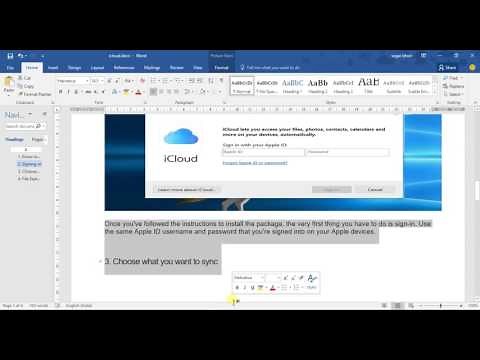 How to set up iCloud on Windows 10