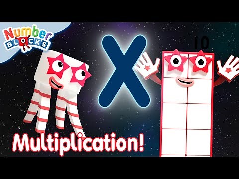 Ten Times Tables! - Multiplication Challenge #10 ✖️ | Learn to Count for Kids | ‪@Numberblocks‬