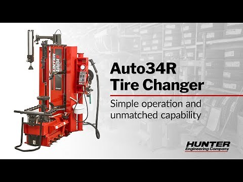 The Hunter Auto34R™ Tire Changer