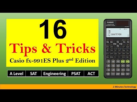 Tips & Tricks on Casio Scientific Calculator fx-991ES Plus 2nd Edition [2024]