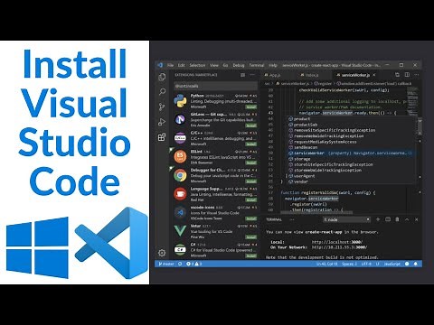How to Install Visual Studio Code (VSCode) on Windows 10