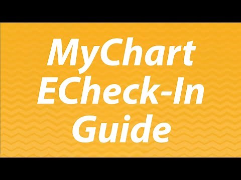 MyChart Appointment ECheck-In Guide - Community Health Network