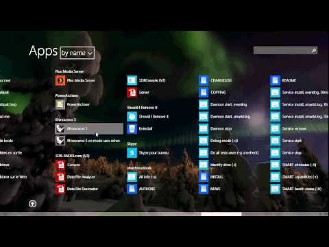 Windows 8.1 Back to basics how to display list of all programs installed software