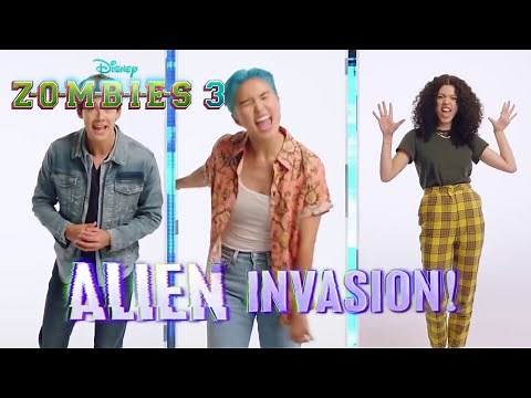 ZOMBIES 3 | Alien Invasion | Sing-Along | Now Streaming on Disney +