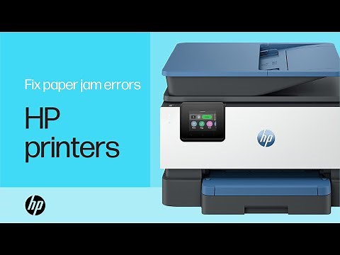 How to fix paper jam errors in HP printers | HP printers | HP Support