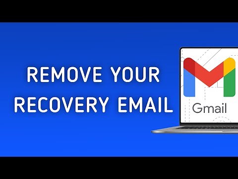 How To Remove Your Recovery Email On Gmail On PC (New Update)