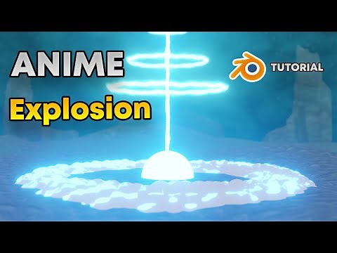 Anime Blast & Explosion VFX in Blender (Tutorial Part 1)