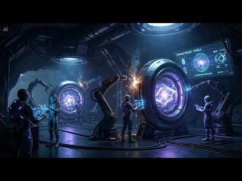 Alien Engineers Manufacturing Time Machines Inside a Hidden Facility | AI Simulation