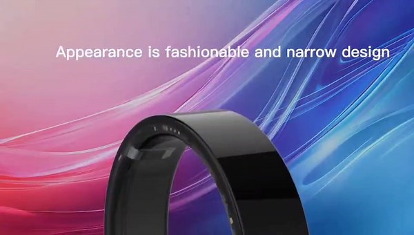 Smart Ring Health Tracker, Bluetooth Connection Health Ring for Women Men, IP68 Waterproof Fitness Ring with Gesture Control, Tracks Heart Rate/Blood Pressure/SpO2/Sleep/Steps/Sports Activities