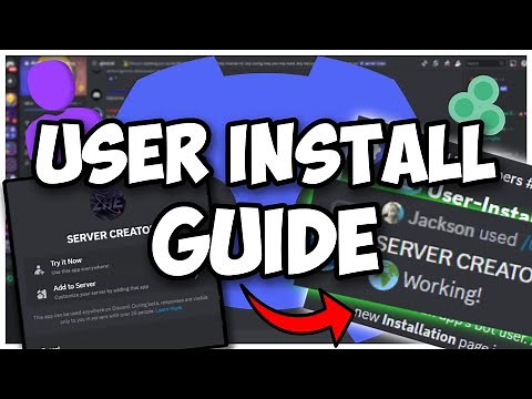 [NEW UPDATE] - How to use your bot ANYWHERE on Discord! -- User Install Guide || Discord.js V14
