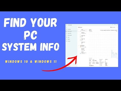 How To Find your PC Specs on a Windows 10 and Windows 11 PC